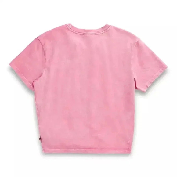 VANS Junior V Washed Knot Tee VARIOUS SIZES PINK LEMONADE - Picture 3 of 8